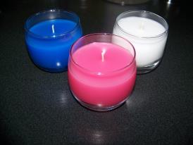 Small Round Container Candles